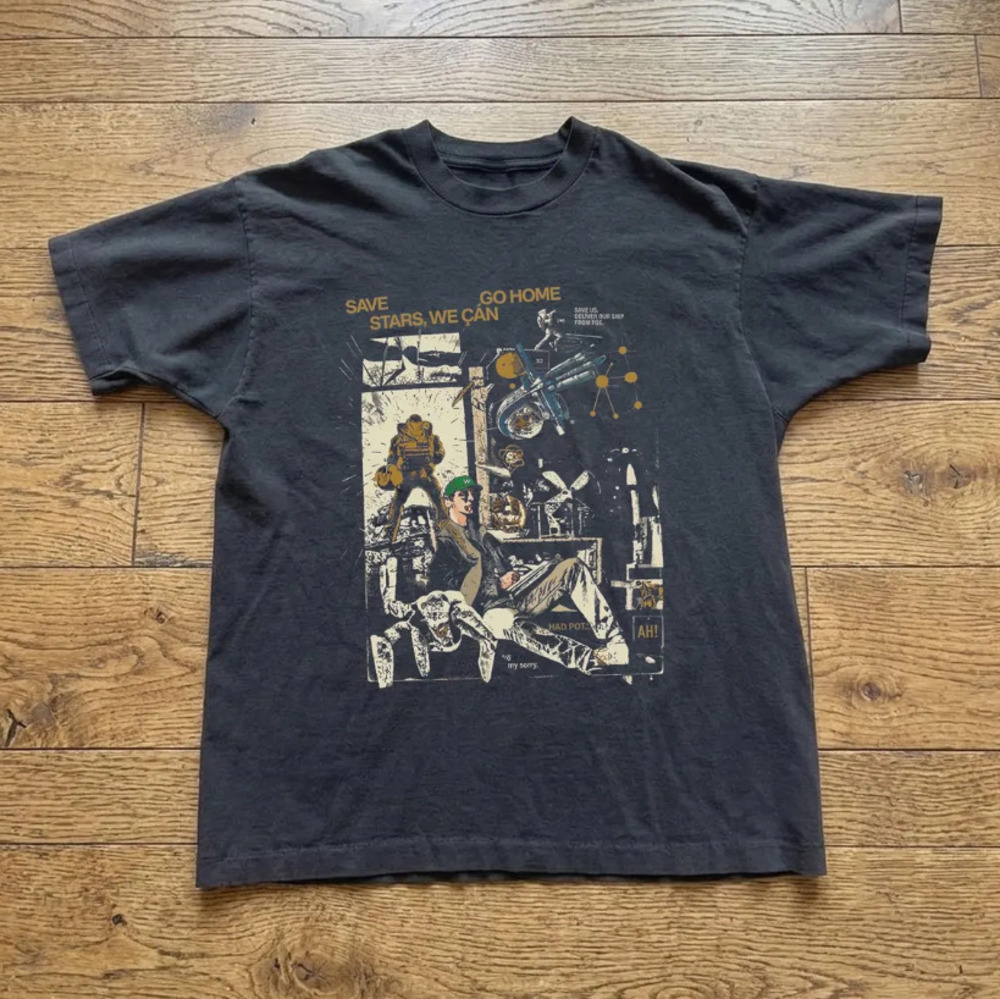 Project Hail Mary Sci Fi Graphic Retro T-Shirt